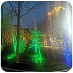 保定競(jìng)秀公園旁七一路街心公園（口袋公園）開放了！您知道哪些景觀燈等亮化燈具為什么那么布置設(shè)計(jì)嗎？